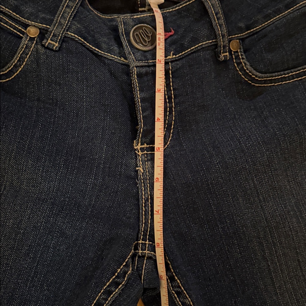 Wrangler Women's Dark Blue Boot Cut Jeans - Picture 10 of 11